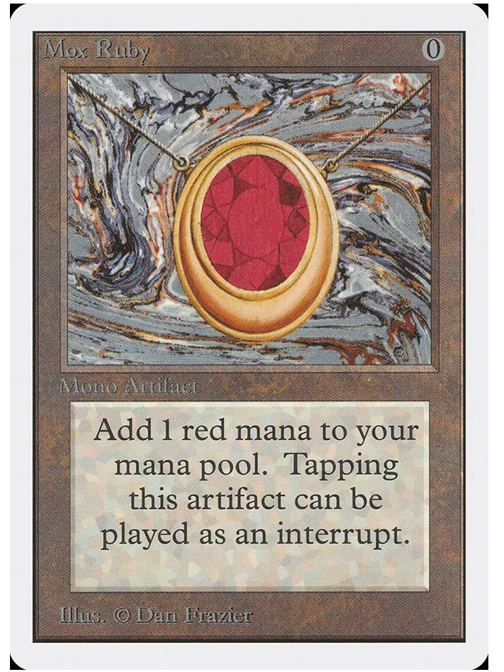 (英)Mox Ruby【2ED】 No.265 MP