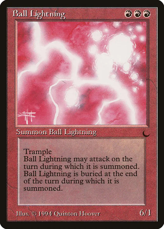 (英)ボール・ライトニング / Ball Lightning【DRK】 No.057 MP