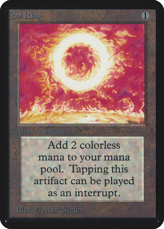 (英)太陽の指輪 / Sol Ring【ALPHA】 No.269 MP [委託販売品]