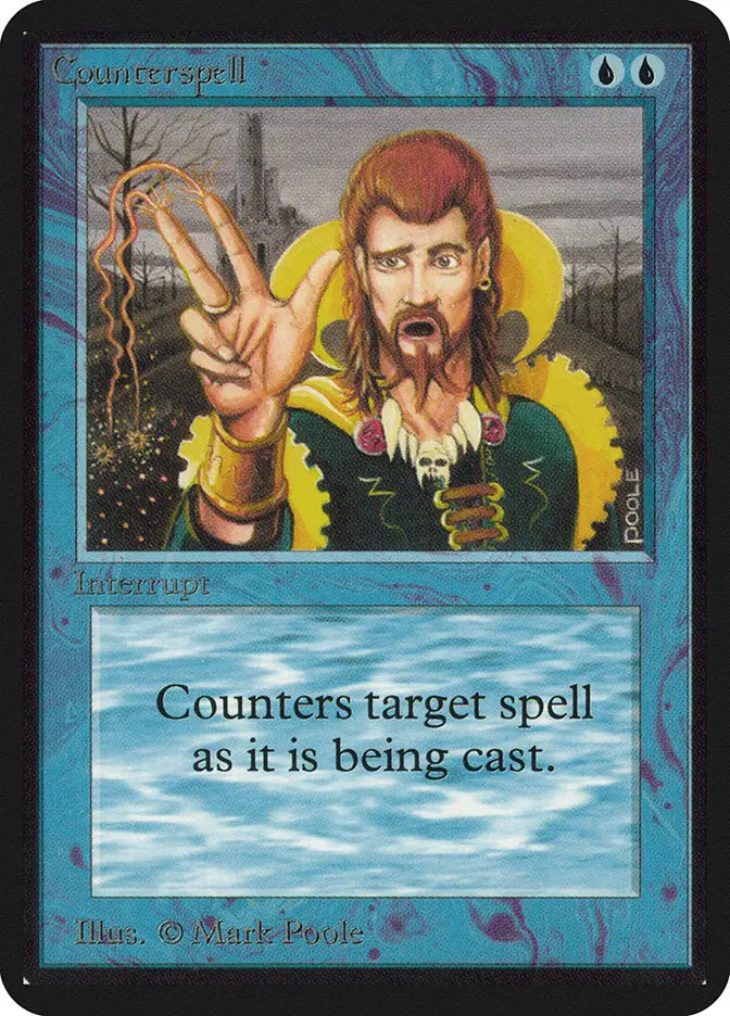 (英)対抗呪文 / Counterspell【ALPHA】 No.054 SP [委託販売品]