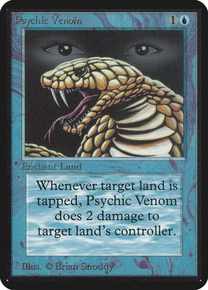 (英)地の毒 / Psychic Venom【ALPHA】 No.075 SP [委託販売品]